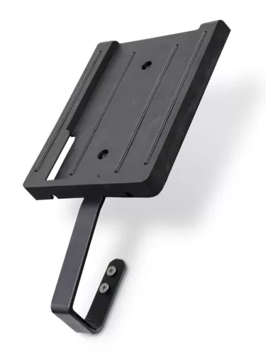 Premium Indigo ironing board holder, lower – black