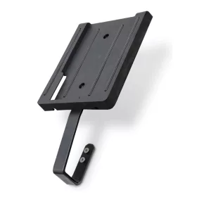 Premium Swirl & Ocean ironing board holder, lower – black