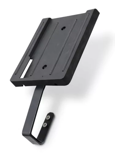 Premium Swirl & Ocean ironing board holder, lower – black
