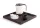 Fuji welcome tray, square – natural, classic, black