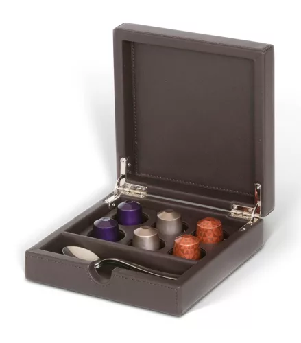 Yasur spice box with lid – natural, classic, black