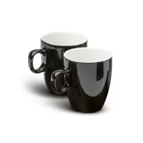 Xanthic stoneware mug – black