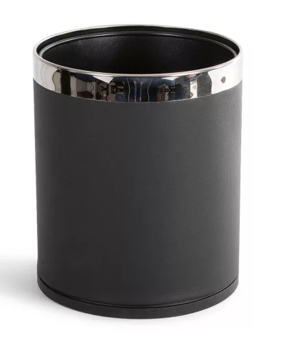 Butak waste bin, double-walled – natural, classic, black