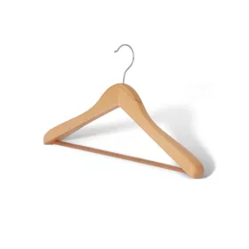 Edward wooden hanger – natural, black, walnut