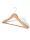 Edward wooden hanger – natural, black, walnut
