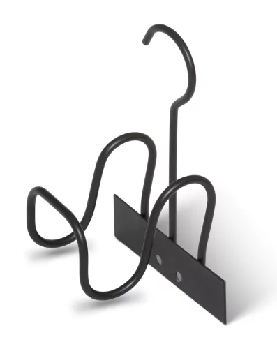 Audrey ironing board holder, metal – black