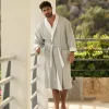 Hamptons bathrobe Grey XL