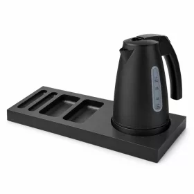   Bentley Xanthic tray (black) + Saffron View kettle, 1 l (matt black) – set