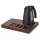 Bentley Xanthic Coffee & Tea tray (mahogany) + Saffron View kettle, 1 l (matt black) – set