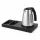 Bentley Xanthic S tray (black) + Saffron View kettle, 1 l (stainless steel) – set