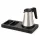 Bentley Xanthic S tray (black) + Coral kettle, 0.5 l (stainless steel) – set