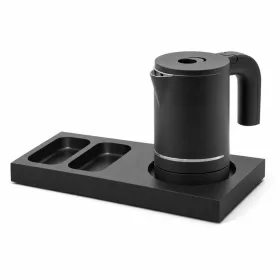  Bentley Xanthic S tray (black) + Halo kettle, 0.6 l (matt black) – set