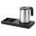Bentley Xanthic S tray (black) + Halo kettle, 0.8 l (stainless steel) – set
