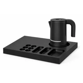   Bentley Xanthic Coffee & Tea tray (black) + Halo kettle, 1 l (black) – set