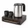 Bentley Canella tray (mahogany) + Halo kettle, 0.8 l (stainless steel) – set
