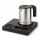 Bentley Orange tray (black) + Halo kettle, 0.8 l (stainless steel) – set