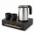 Bentley Canella tray (black) + Halo kettle, 0.8 l (stainless steel) – set