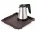 Bentley Fuji tray (classic brown) + Coral kettle, 0.5 l (stainless steel) – set