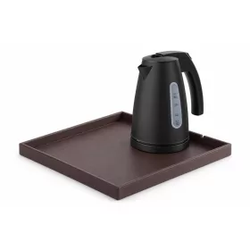   Bentley Fuji tray (classic brown) + Saffron View kettle, 1 l (matt black) – set