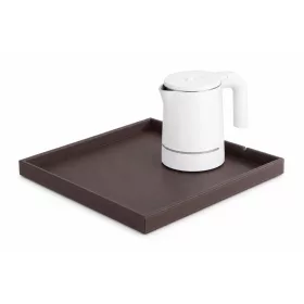   Bentley Fuji tray (classic brown) + Halo kettle, 0.6 l (white) – set