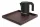 Bentley Fuji tray (classic brown) + Halo kettle, 1 l (black) – set