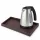 Bentley Etna tray (classic brown) + Saffron View kettle, 1 l (stainless steel) – set