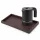 Bentley Etna tray (classic brown) + Halo kettle, 0.6 l (matt black) – set