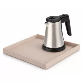   Bentley Fuji tray (natural) + Coral kettle, 0.5 l (stainless steel) – set