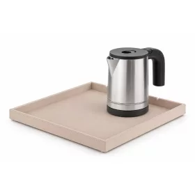   Bentley Fuji tray (natural) + Halo kettle, 0.8 l (stainless steel) – set