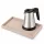 Bentley Etna tray (natural) + Coral kettle, 0.5 l (stainless steel) – set