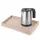 Bentley Etna tray (natural) + Halo kettle, 0.8 l (stainless steel) – set