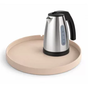   Bentley Maroa tray (natural) + Saffron View kettle, 1 l (stainless steel) – set