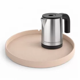   Bentley Maroa tray (natural) + Halo kettle, 0.8 l (stainless steel) – set