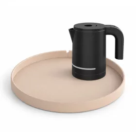   Bentley Maroa tray (natural) + Halo kettle, 1 l (black) – set