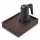 Bentley Stromboli tray (classic brown) + Coral kettle, 0.5 l (matt black) – set