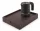 Bentley Stromboli tray (classic brown) + Halo kettle, 0.6 l (matt black) – set