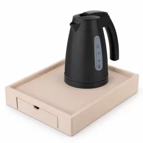   Bentley Stromboli tray (natural) + Saffron View kettle, 1 l (matt black) – set