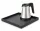 Bentley Fuji tray (black) + Coral kettle, 0.5 l (stainless steel) – set