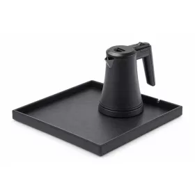   Bentley Fuji tray (black) + Coral kettle, 0.5 l (matt black) – set