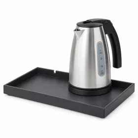   Bentley Etna tray (black) + Saffron View kettle, 1 l (stainless steel) – set