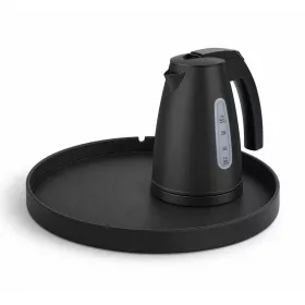   Bentley Maroa tray (black) + Saffron View kettle, 1 l (matt black) – set