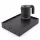 Bentley Stromboli tray (black) + Halo kettle, 0.6 l (matt black) – set