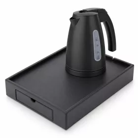   Bentley Stromboli tray (black) + Saffron View kettle, 1 l (matt black) – set
