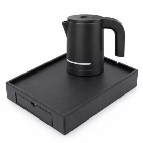   Bentley Stromboli tray (black) + Halo kettle, 1 l (black) – set