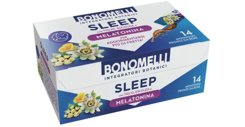 Bonomelli SLEEP liquid food supplement with melatonin and sweetener, 10 ml – unit price per sachet