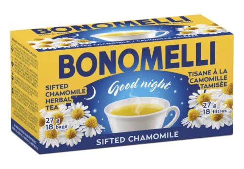 Bonomelli Good Night sifted chamomile tea, 1.5 g – unit price per tea bag