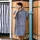 SwimSoft bath sheet poncho Slate grey 4-6 years, 300 g