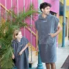 SwimSoft bath sheet poncho Slate grey XL, 300 g