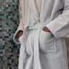 SupremeSoft® Luxury Bathrobe Silver grey XXL, 300 g