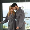 SupremeSoft® Luxury Bathrobe Slate grey XXL, 300 g